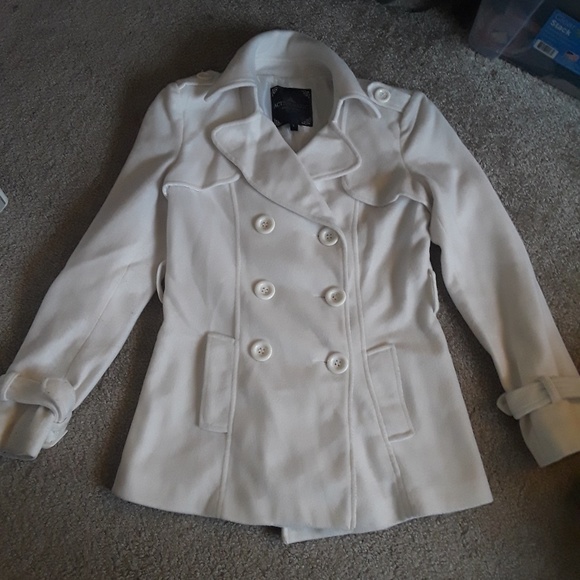 Jackets & Blazers - Fleece peacoat